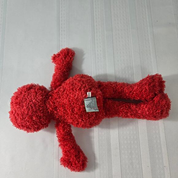 Sesame Street 15" Elmo Soft Cuddly Plush Stuffed Animal with Curly Hair - Picture 4 of 5